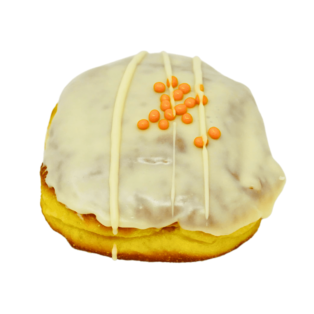 Peaches & Cream Donut