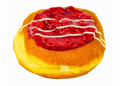Raspberry Cheesecake Donut