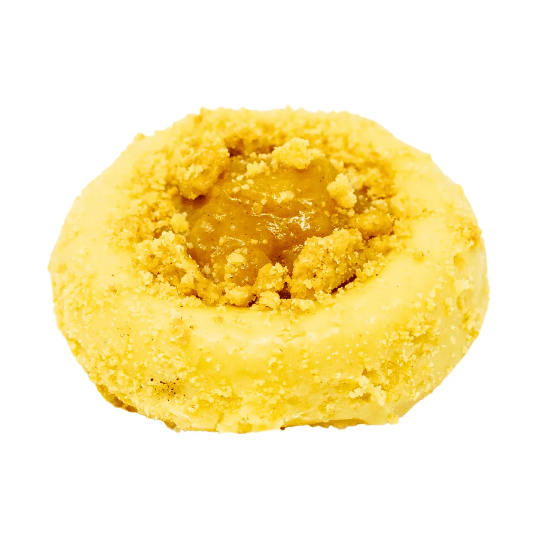 Gluten-free apple crisp donut