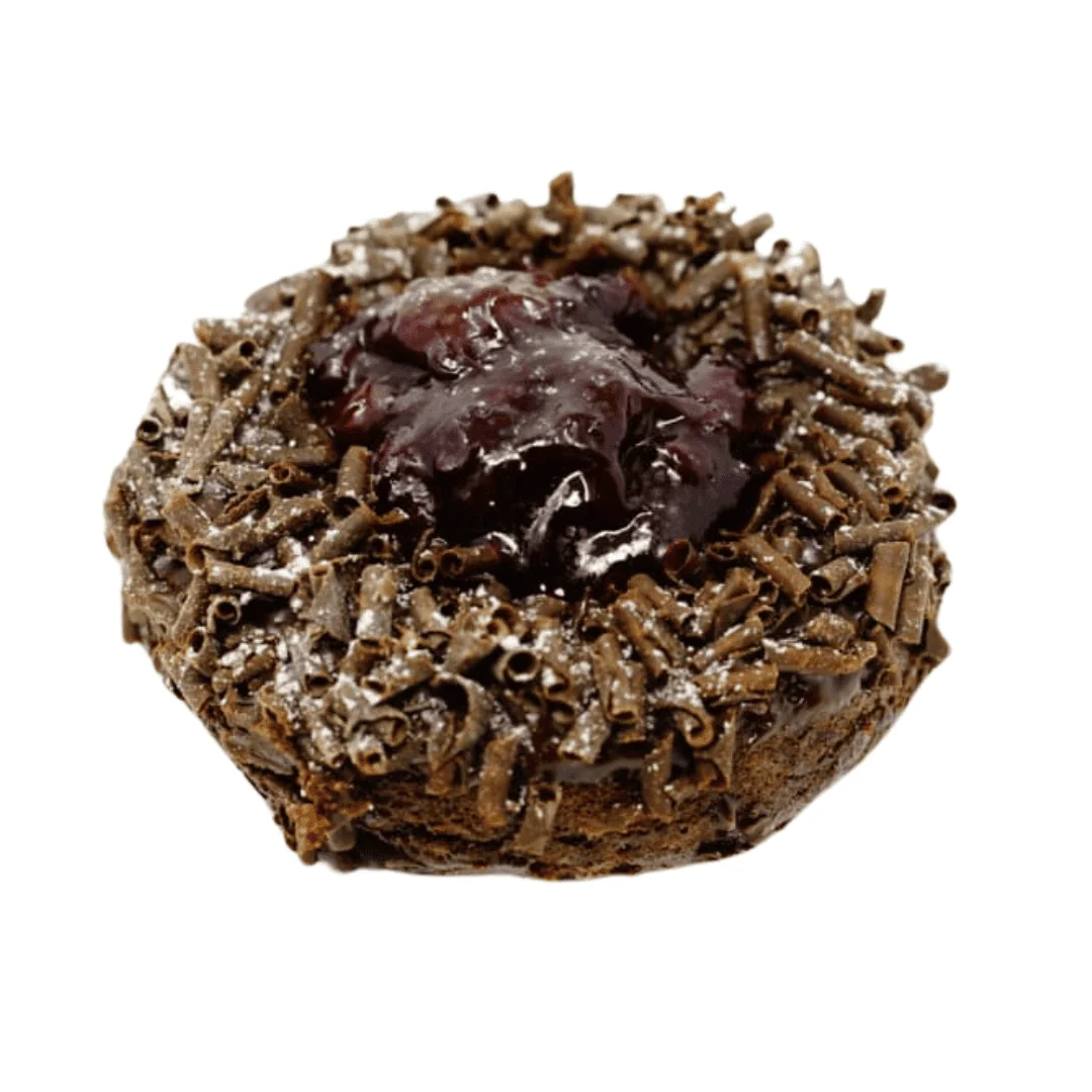 Gluten-free black forest donut