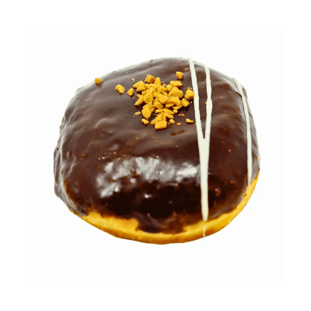 Salted caramel donut