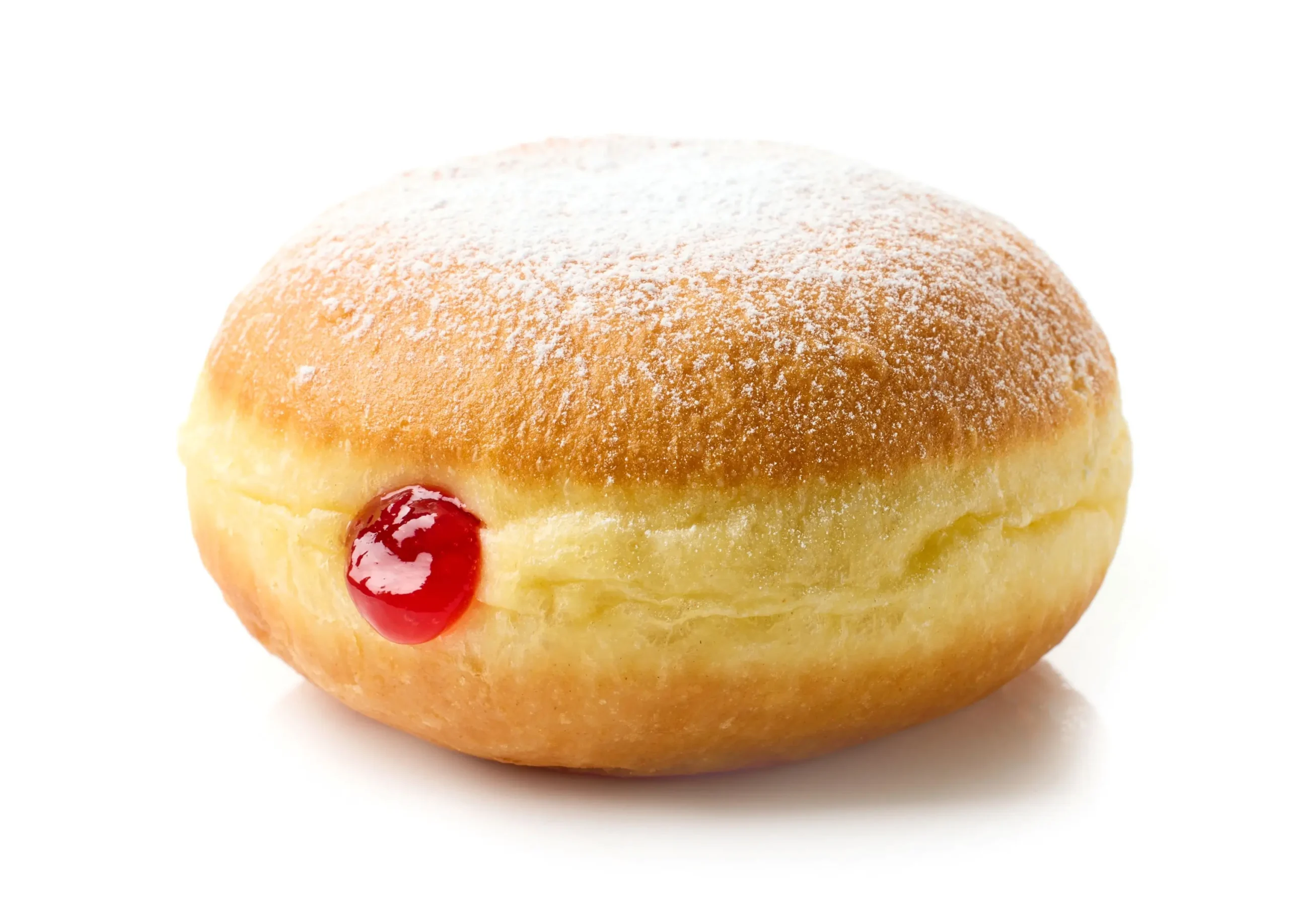 Filled Donuts Guide: Cream, Custard, Jam & More cross section of filled donuts showing cream, custard, and fruit jam interiors