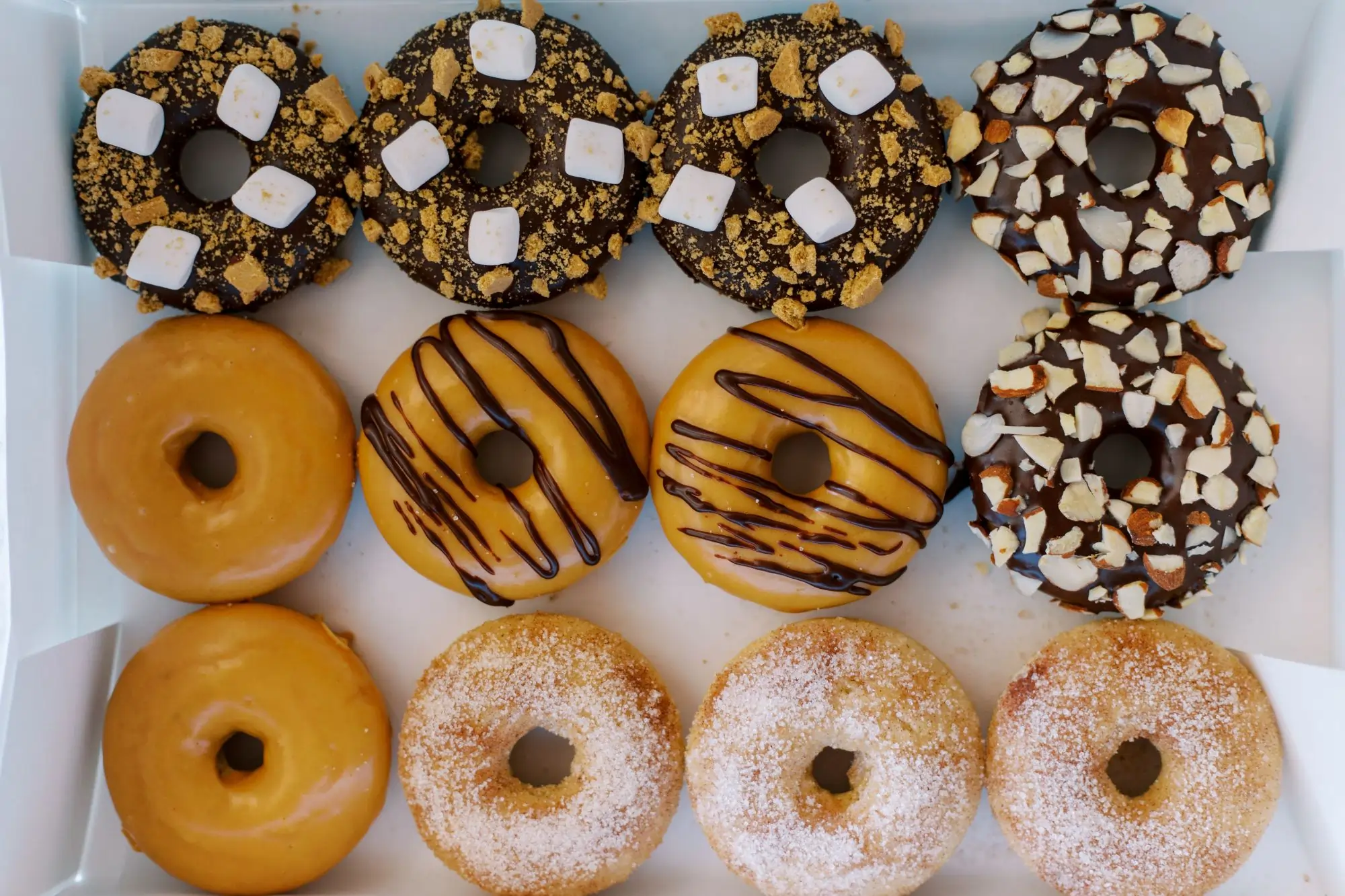 gluten free and vegan donut ingredients prepared for small batch baking